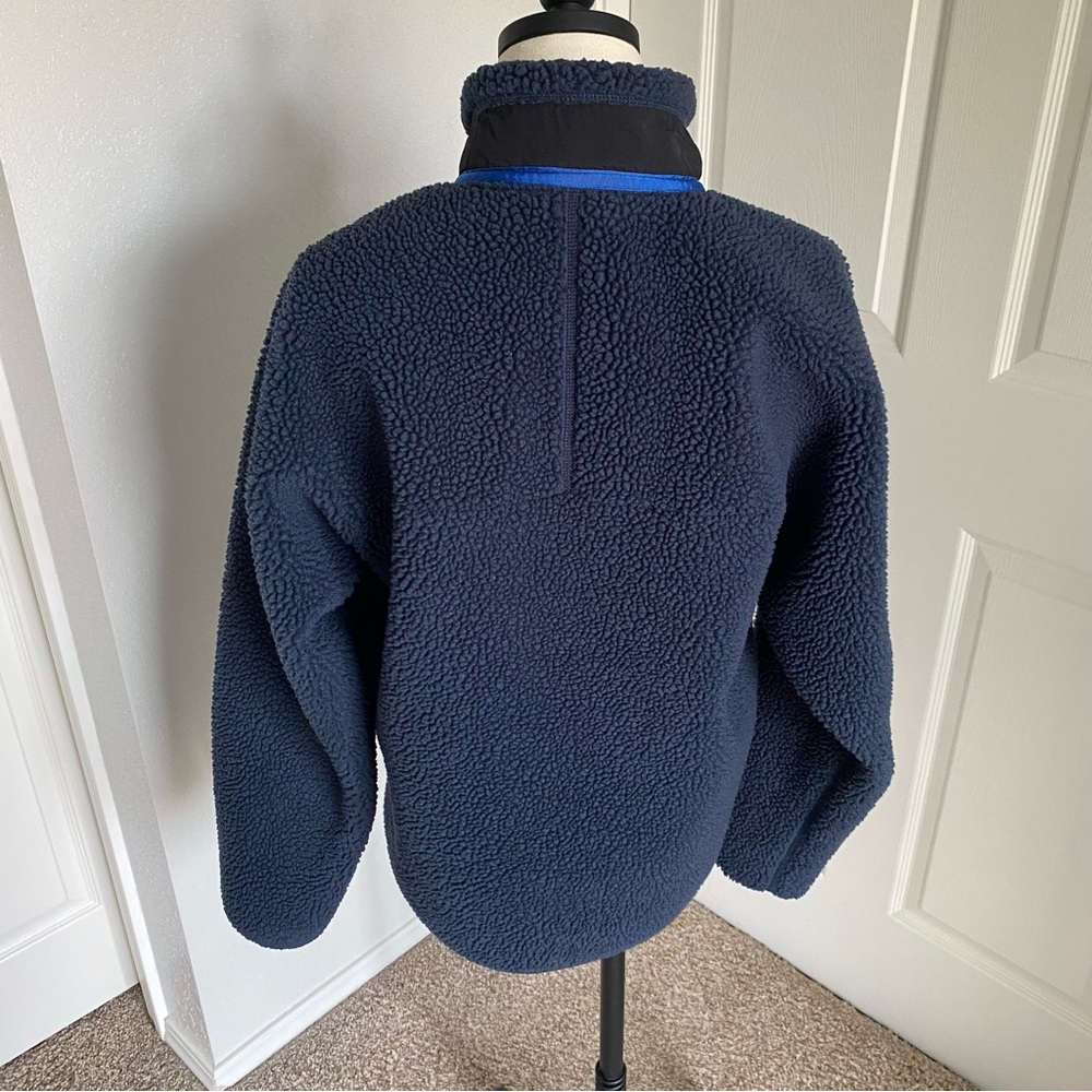 Patagonia Men's Classic Retro-X Fleece Jacket NAVY - Medium - Picture 7 of 9